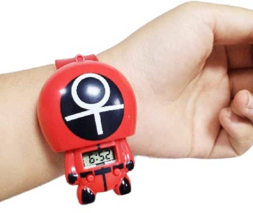 Squid Cartoon Digital Watch