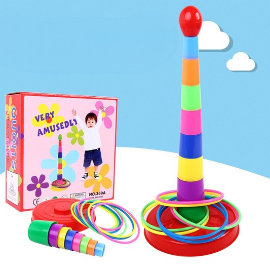 Ring Tosses Tower Indoor Game