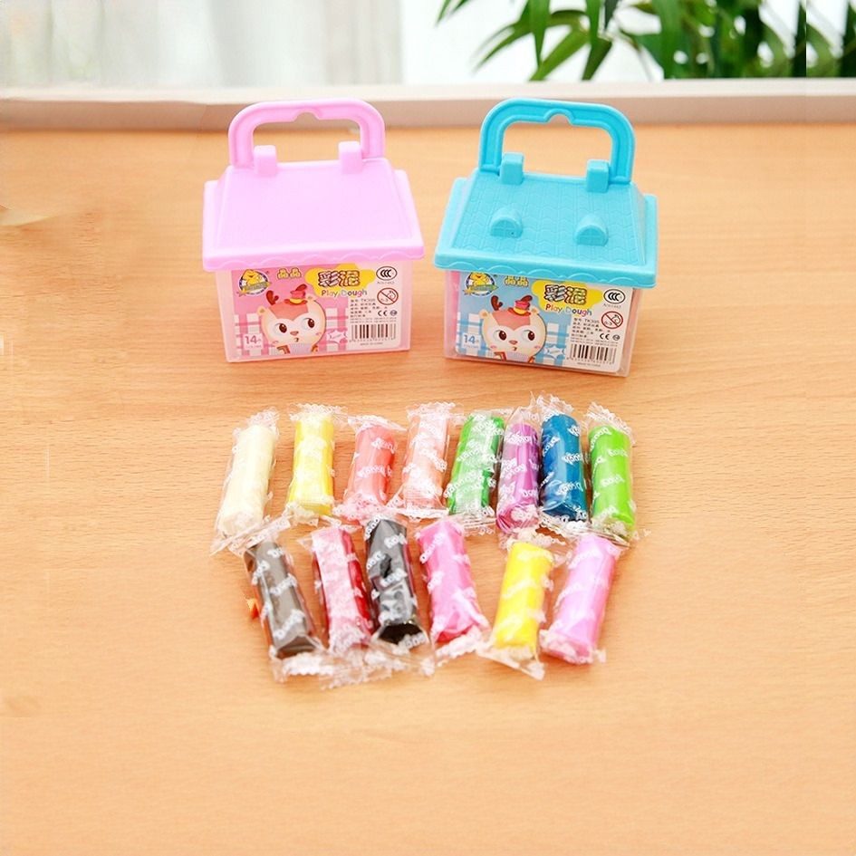 DIY House Art Colour Clay Set