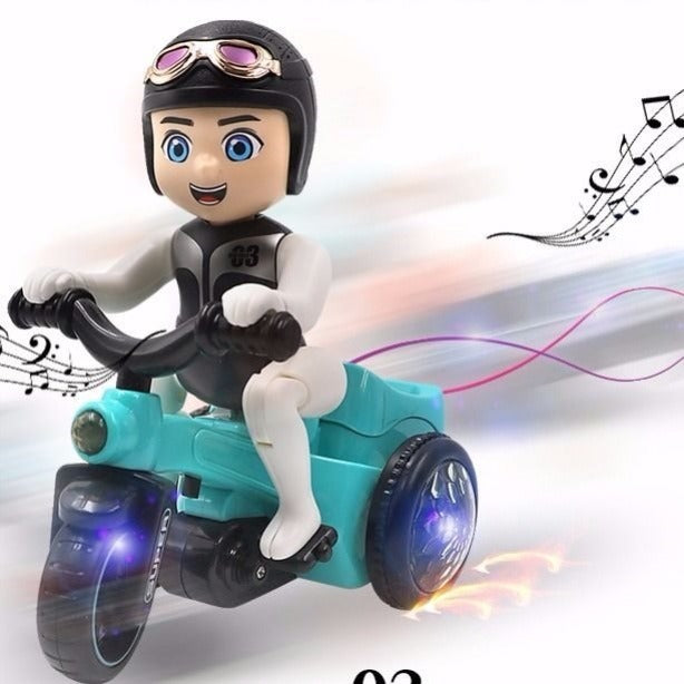 360 Rotating Stunt Bicycle with Music & Light