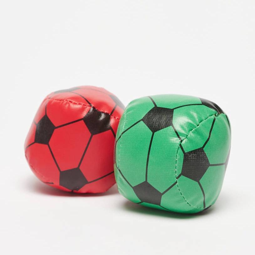 Pack of 4 Colourful Soccer Football Stress Ball