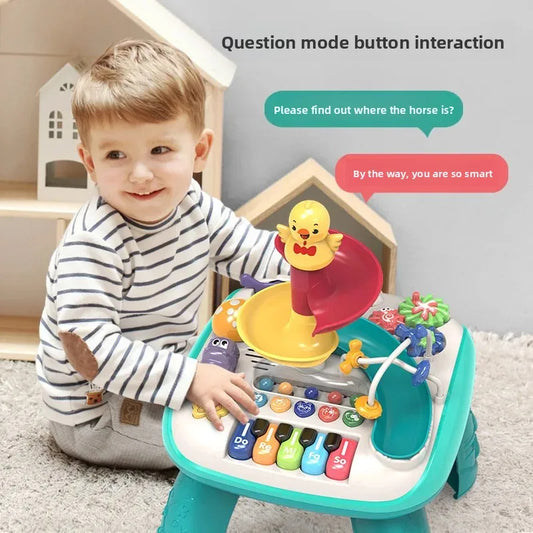 Educational Piano Track Baby Activity Table