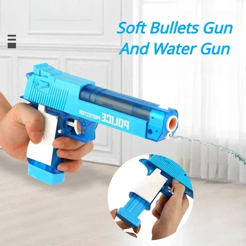 2 In 1 Soft Bullets & Water Gun Toy