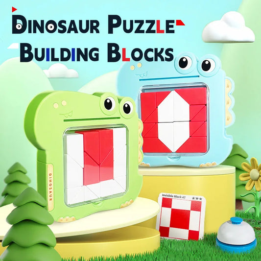 Dinosaur Shape Kids Puzzle Block Game