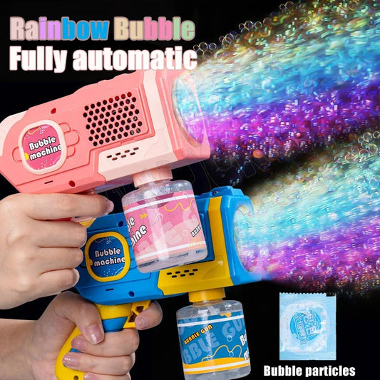 Electric Automatic Bubble Machine Gun