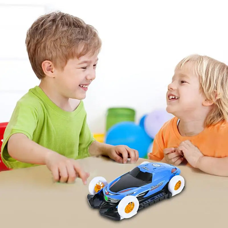 360 Degree Rotating Music LED Light Car Toy