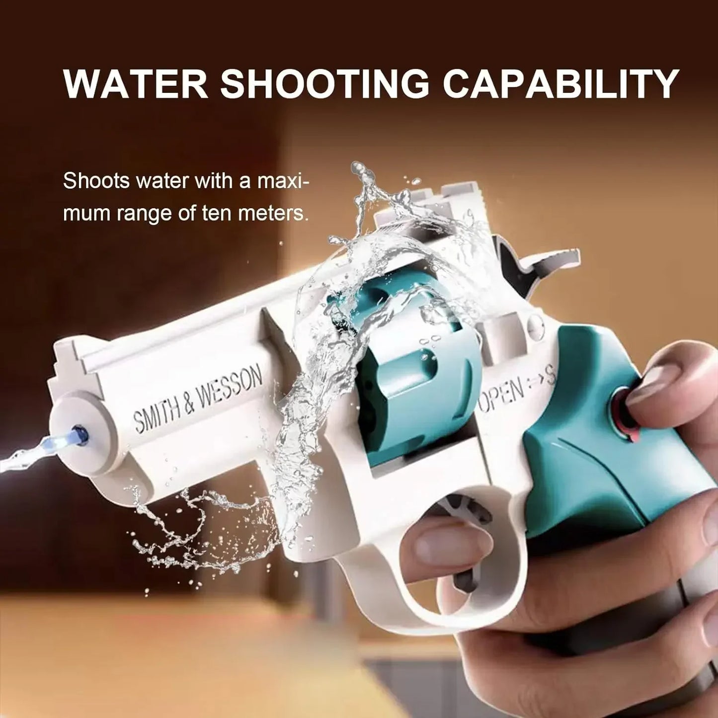 Creative Revolver Shape Water Gun
