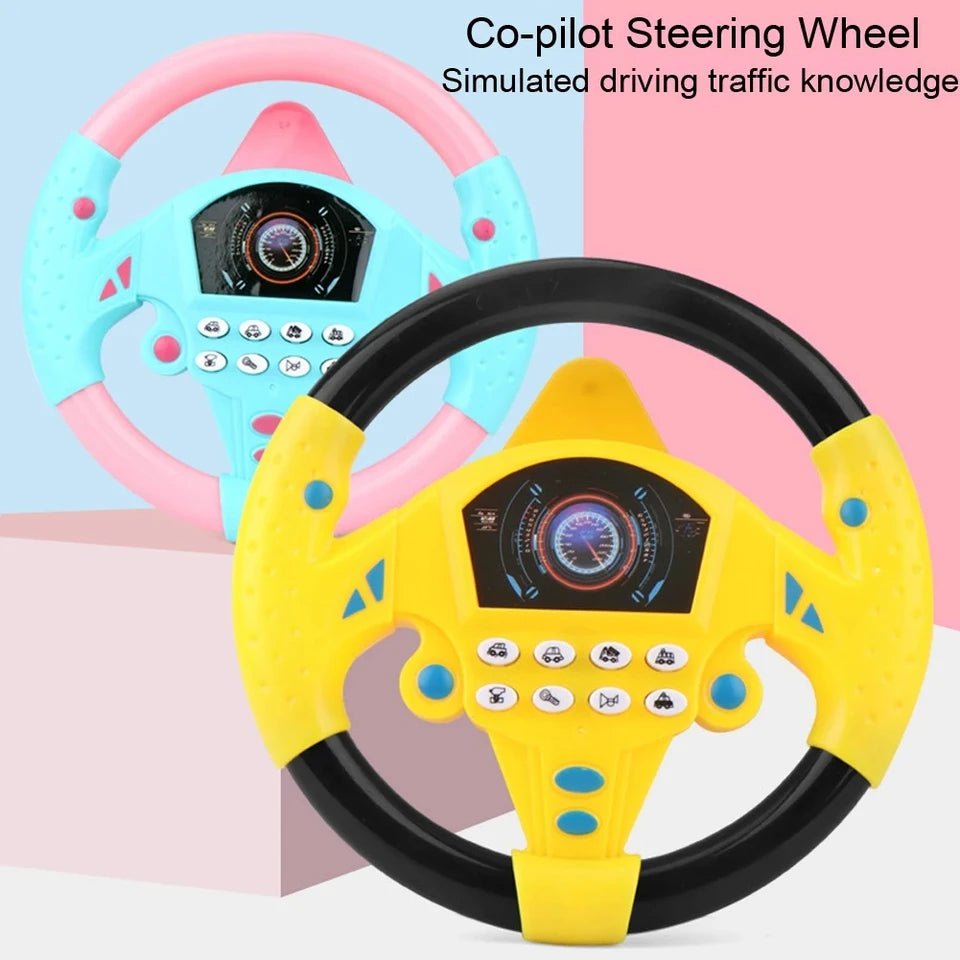 Kids Musical Car Steering Toy