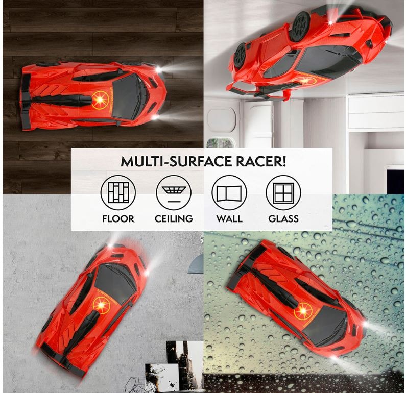 Remote Control Rechargeable Wall Climb Car