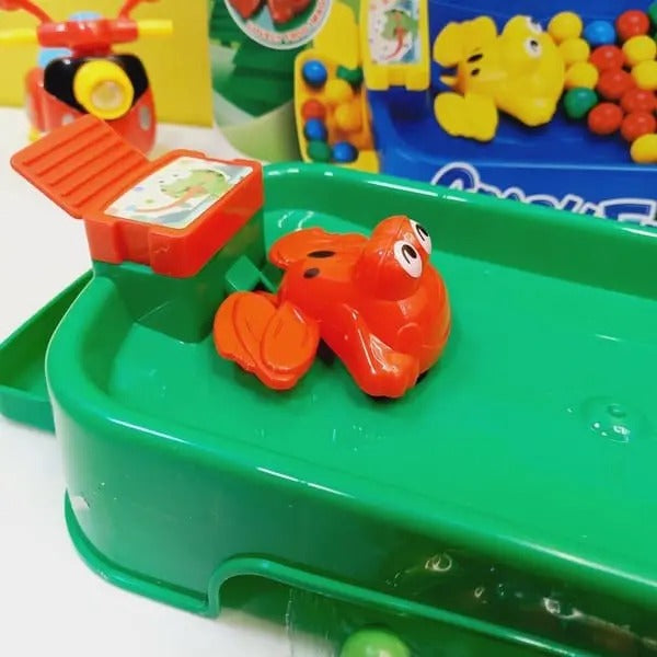 2 Player Hungry Frog Eat Beans Game Toy