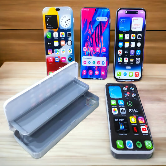 Mobile Shape Plastic Pencil Box