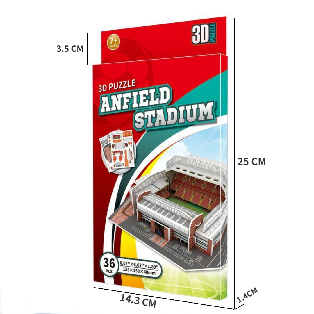 36PCs 3D Football Stadium Puzzle Game