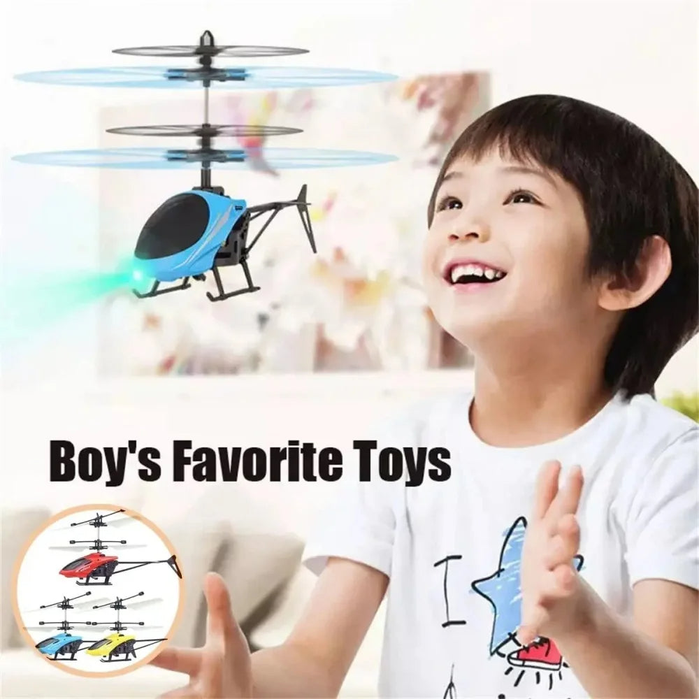 Rechargeable Sensor Flying Helicopter