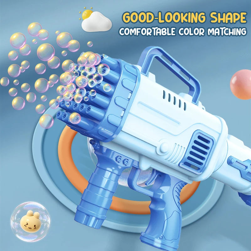 Automatic 32 Hole Bubble Gun