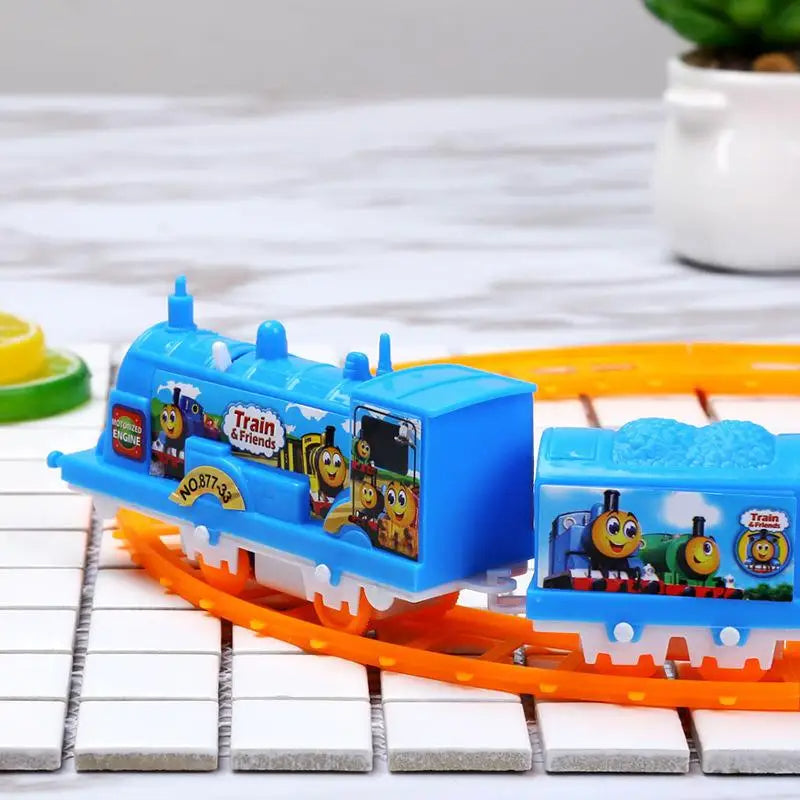 Cartoon Printed Rail Track Toy