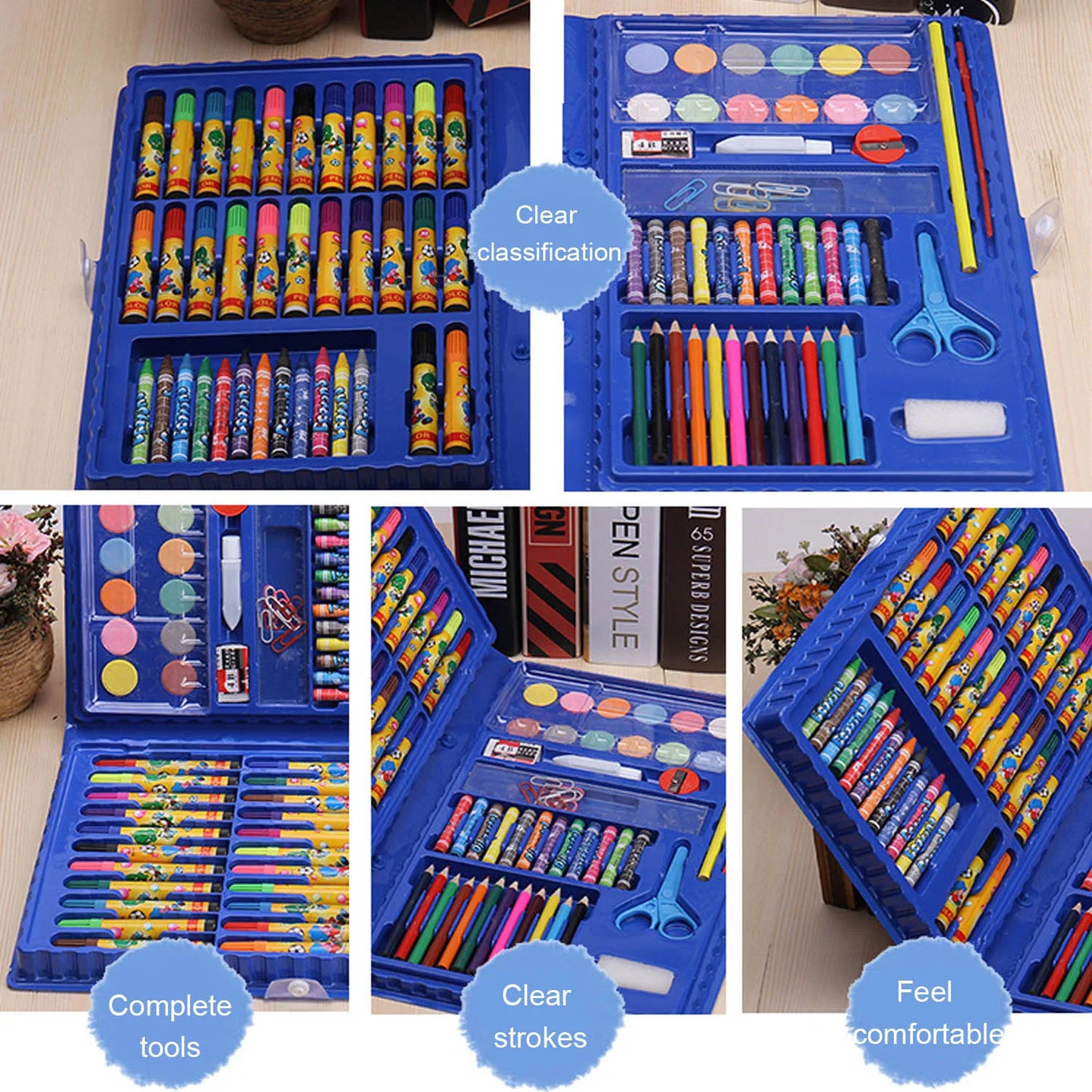 86Pcs Kids Drawing Set