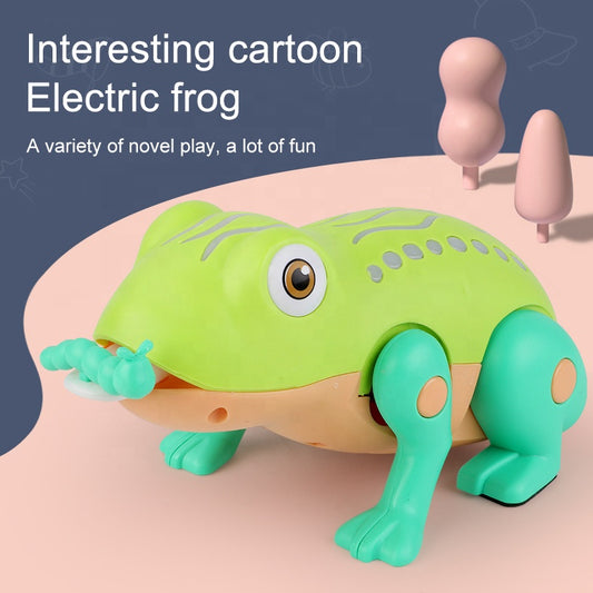 Musical & Light Walking Funny Frog