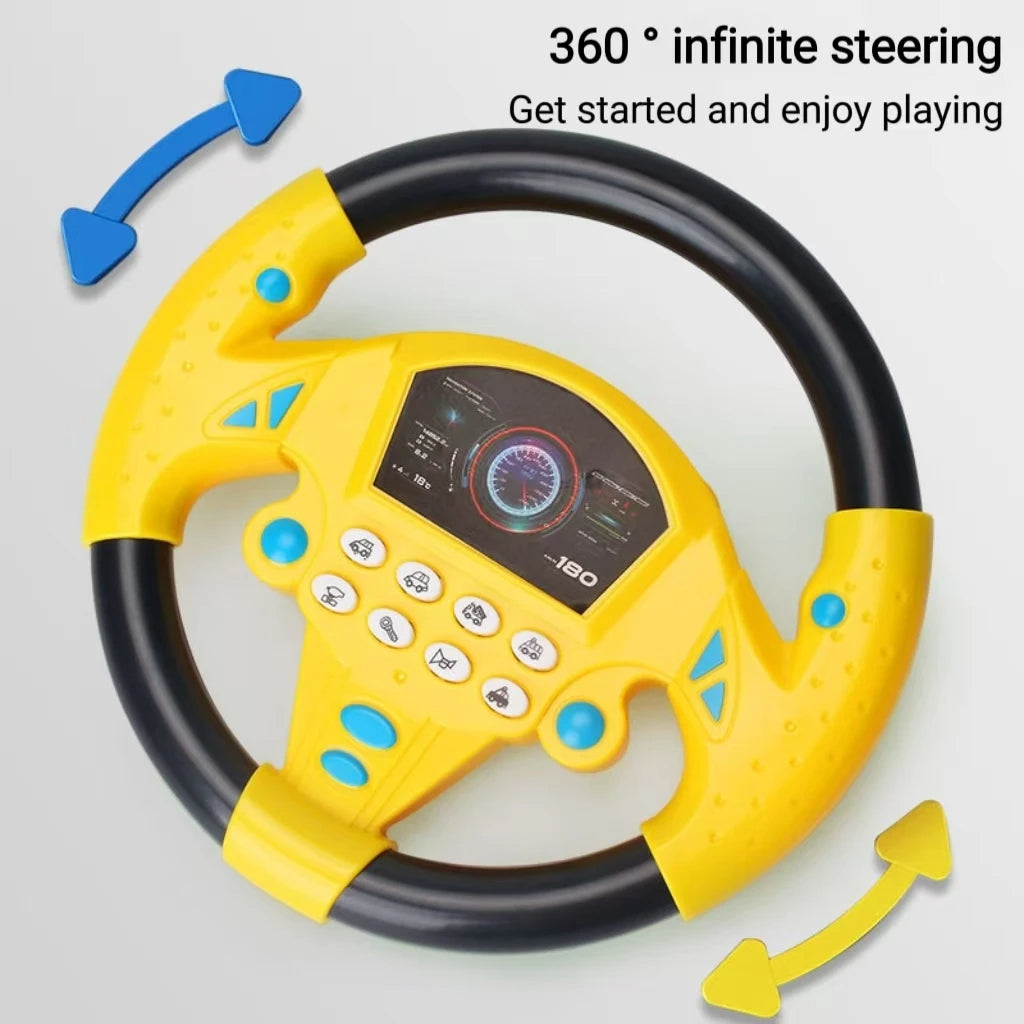 Kids Musical Car Steering Toy