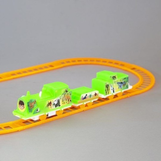 Cartoon Printed Rail Track Toy