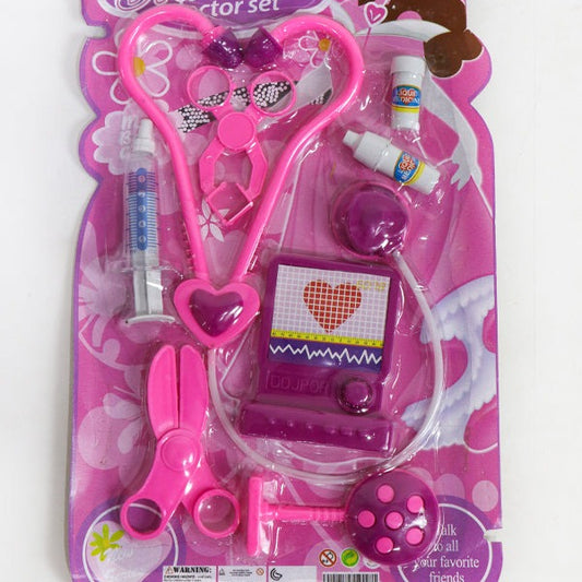 8Pc Plastic Kids Playing Doctor Set
