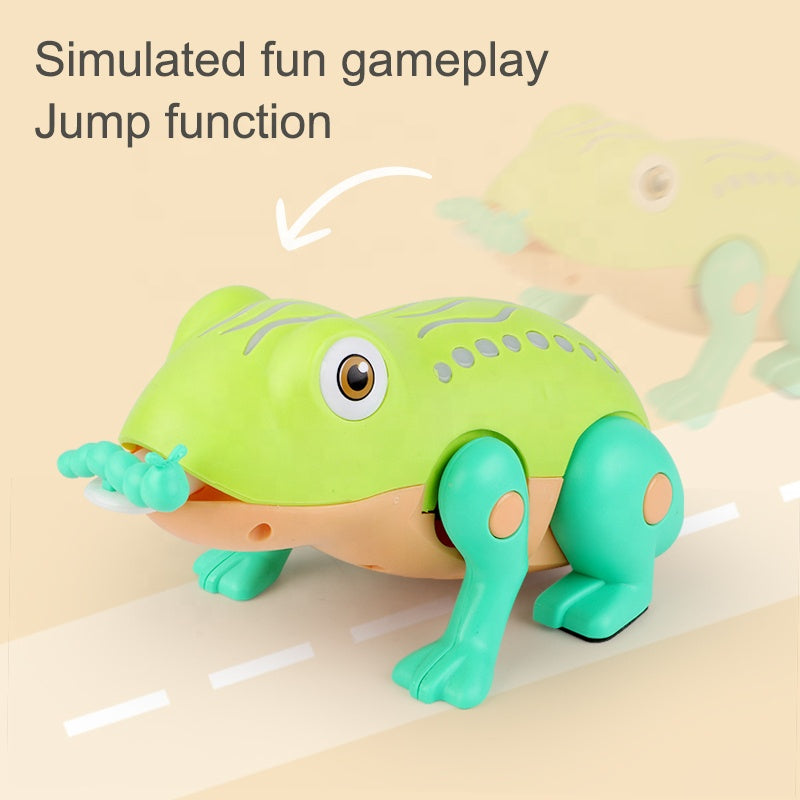 Musical & Light Walking Funny Frog