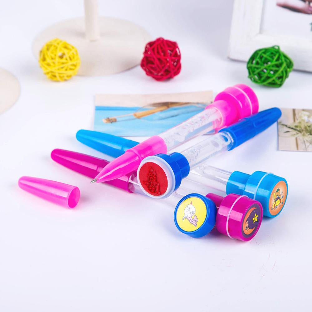 4 in 1 Light, Bubbles & Stamp Pen