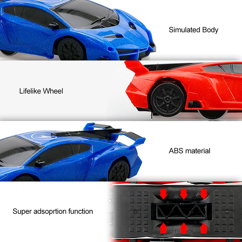 Remote Control Rechargeable Wall Climb Car