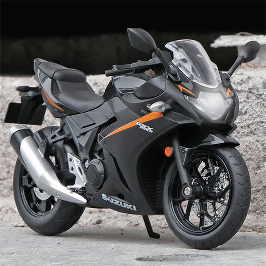 Die Cast Metal Racing Motorcycle Toy