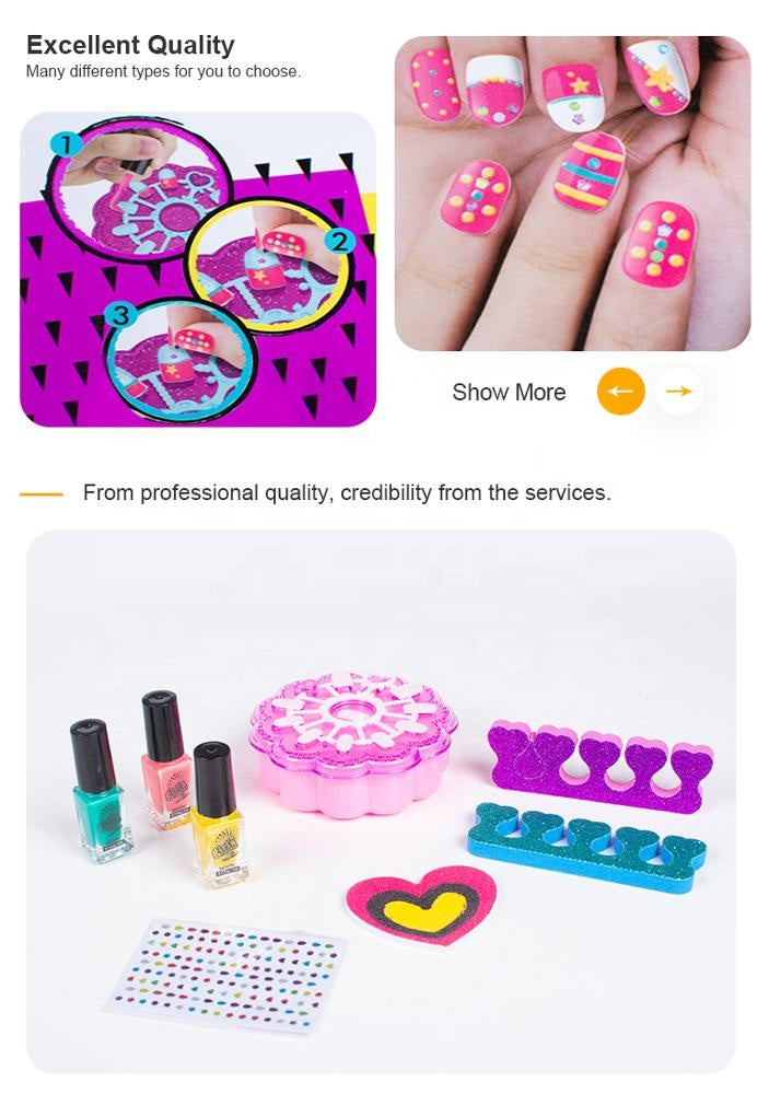 DIY Girls Sparkling Nail Kit