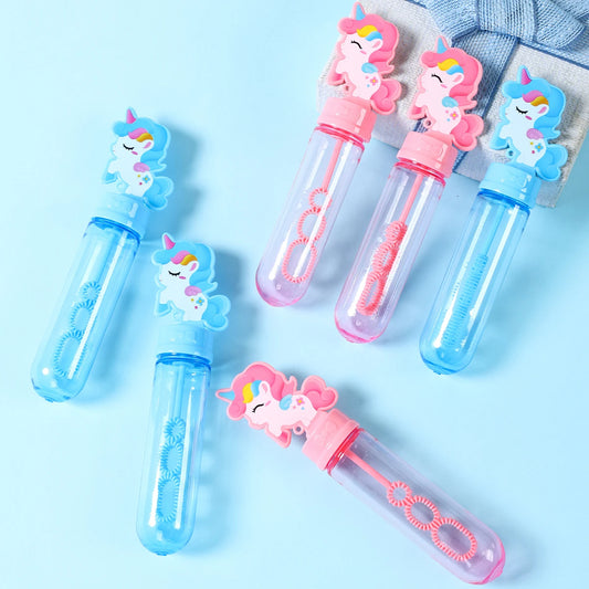 3PC Unicorn Bubble Blowing Bottle