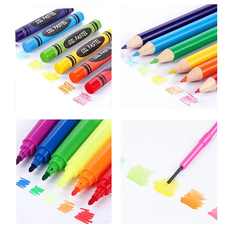 42Pcs Kids Drawing Set