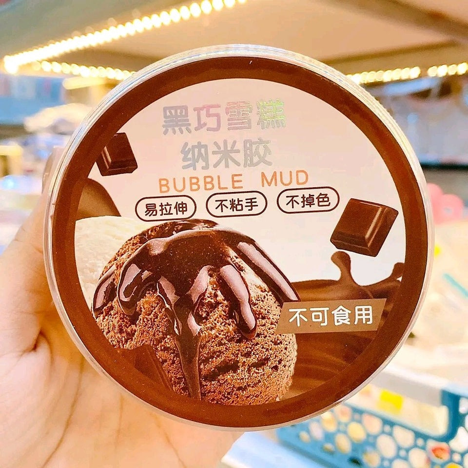 Kids Chocolate Bubble Mud Slime