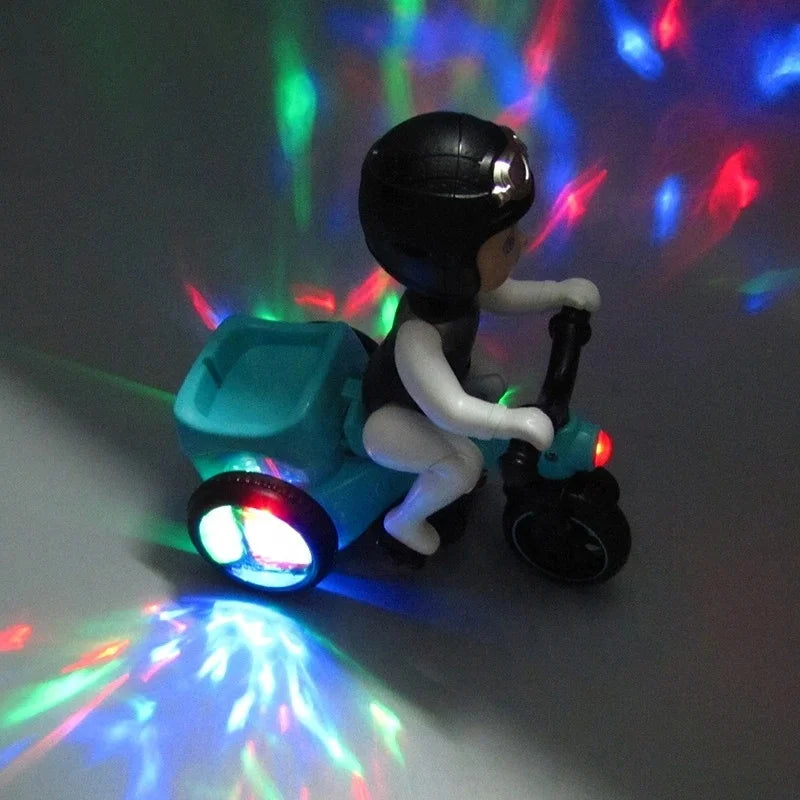 360 Rotating Stunt Bicycle with Music & Light