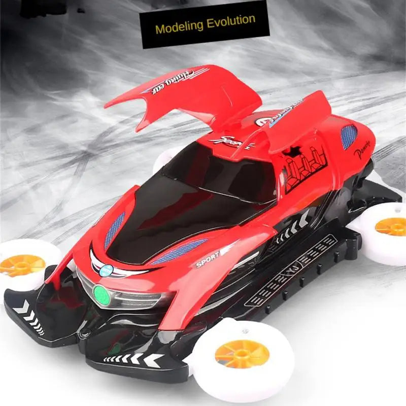 360 Degree Rotating Music LED Light Car Toy