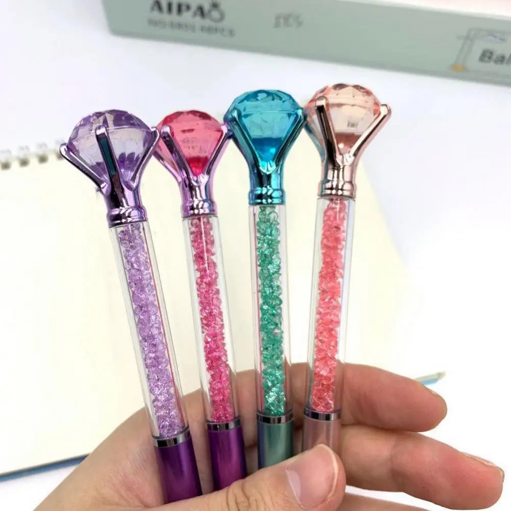 Fine Writing Diamond Rolling Ball Pen