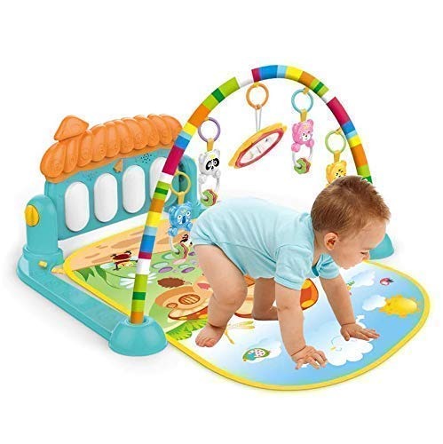 Baby Piano Play Gym With Hanging Rattles