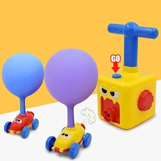 Aerodynamic Air Pressure Balloon Car