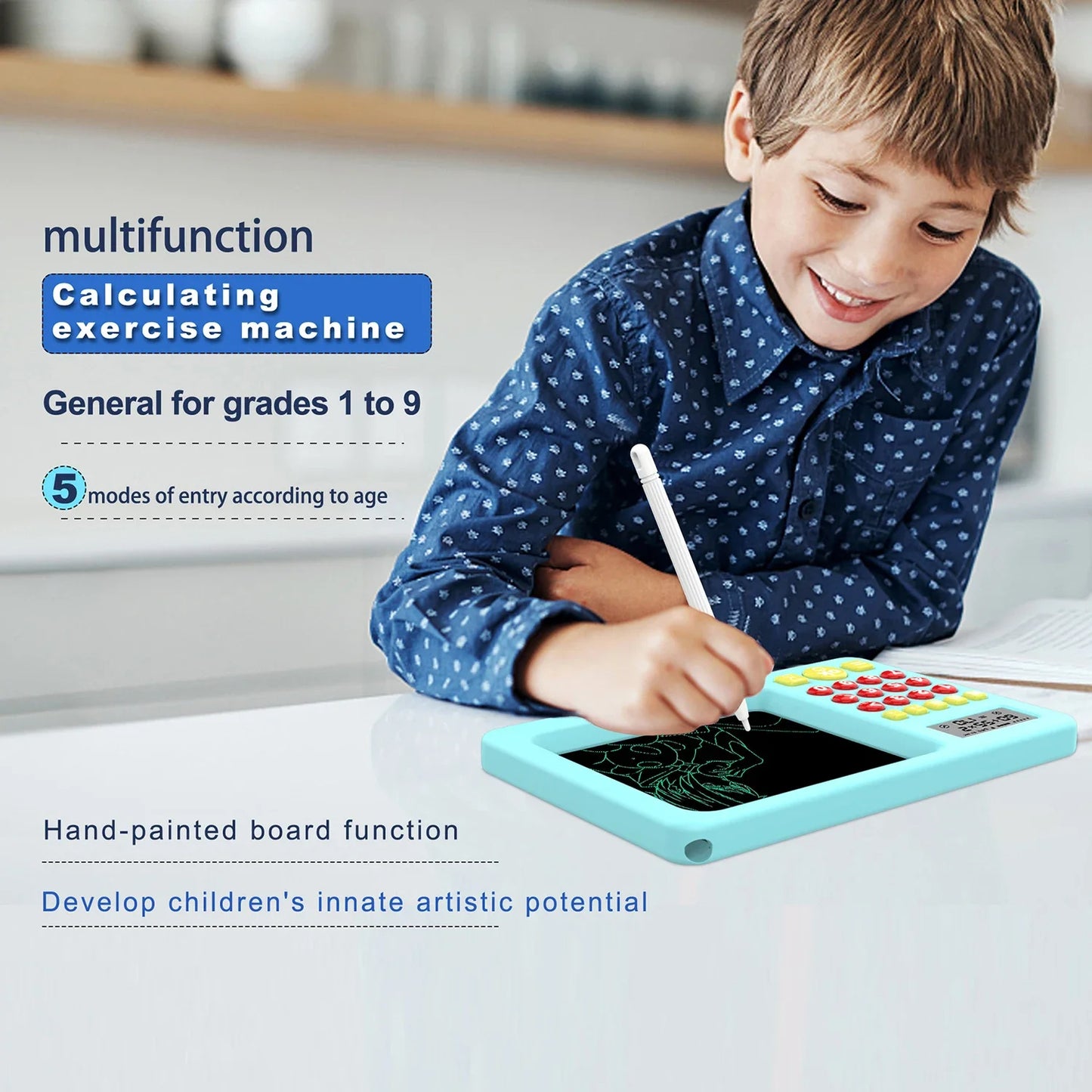 Learning Education Mathematical Games & Writing Tablet