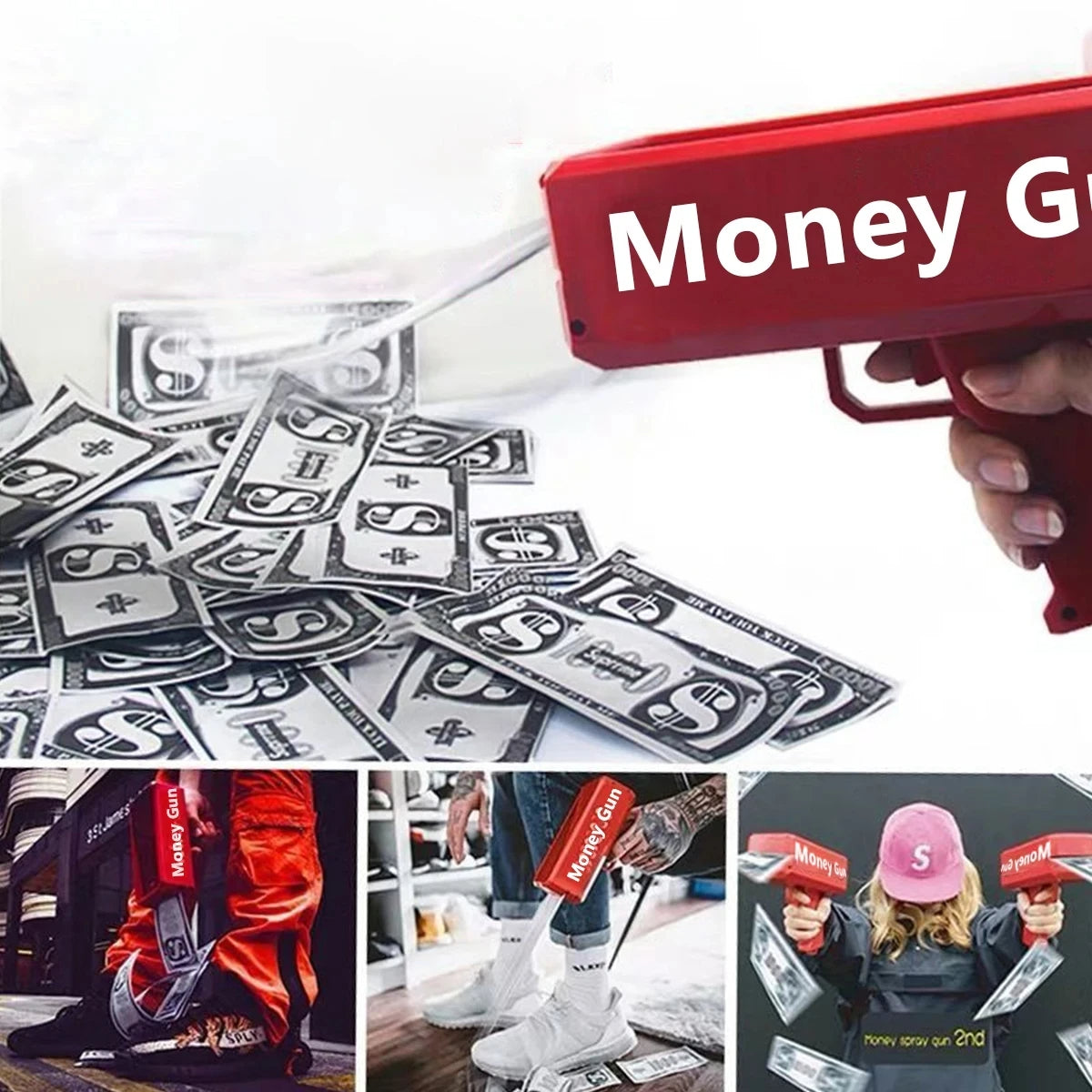 Unique Money Gun Party Toy