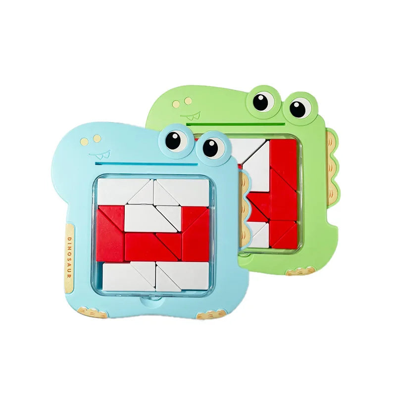 Dinosaur Shape Kids Puzzle Block Game