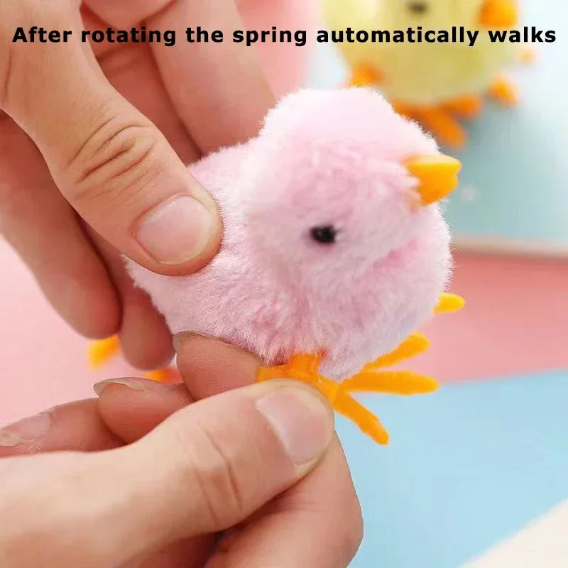 1PC Jumping Chicken Wind up Toy