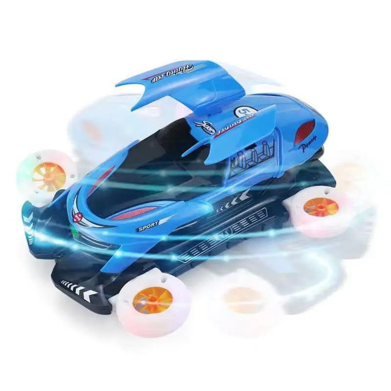 360 Degree Rotating Music LED Light Car Toy