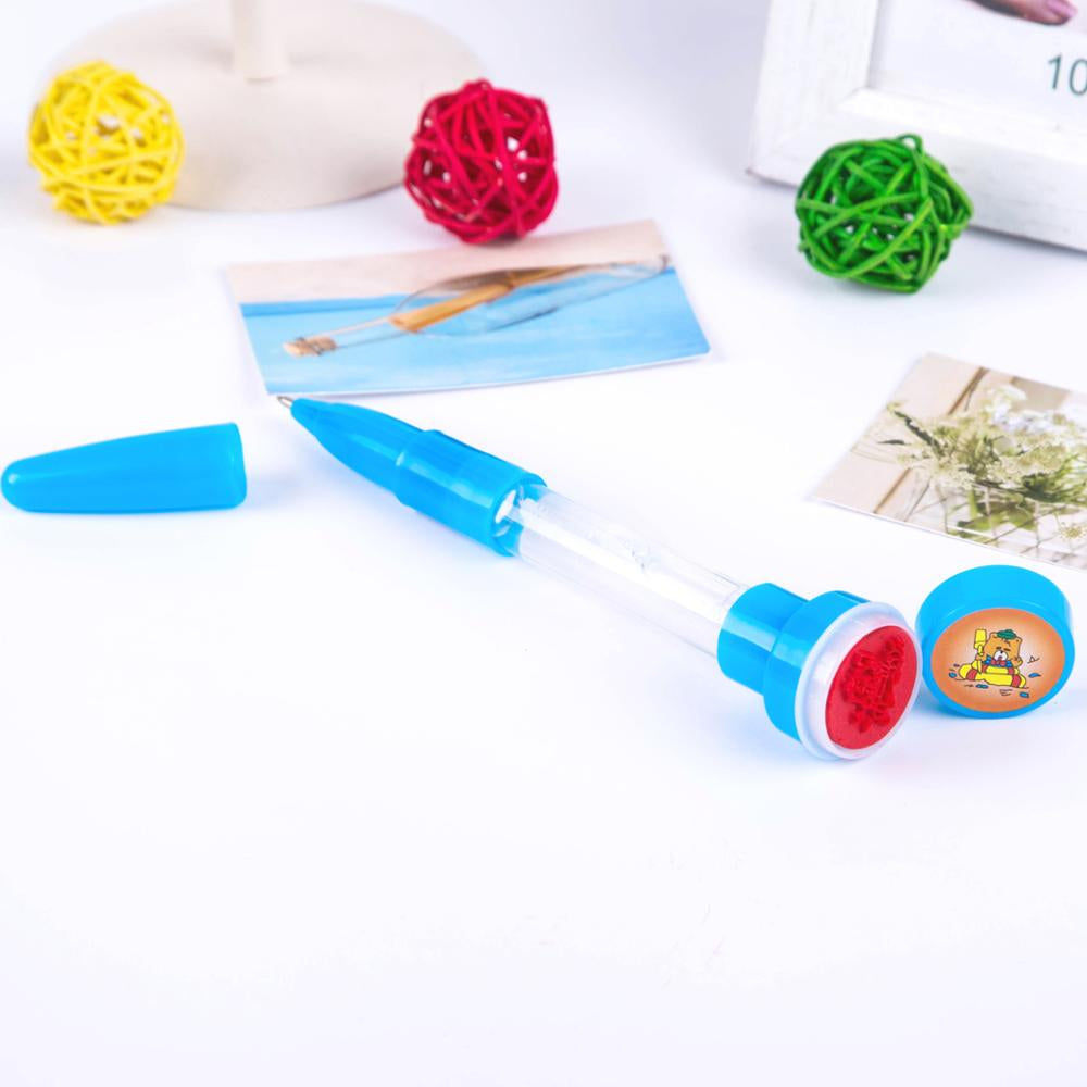 4 in 1 Light, Bubbles & Stamp Pen