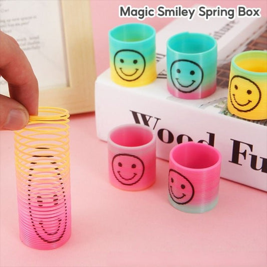 Pack of 2 - Magic Smiley Rainbow Spring