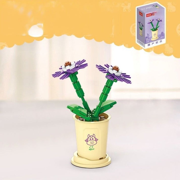53Pcs Flower Puzzle Block