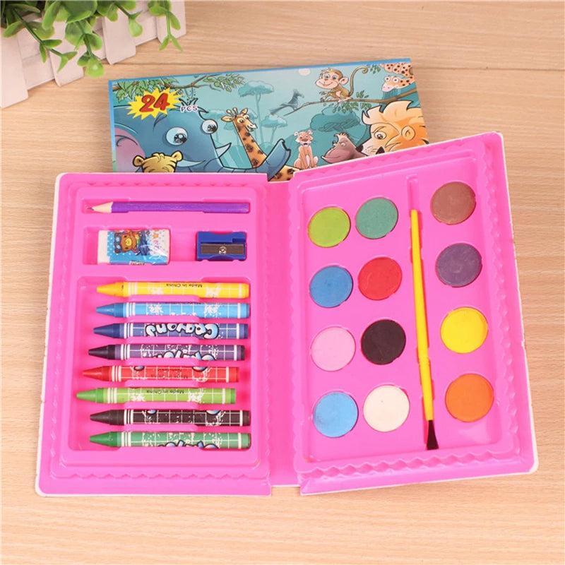 24Pcs Kids Drawing Set