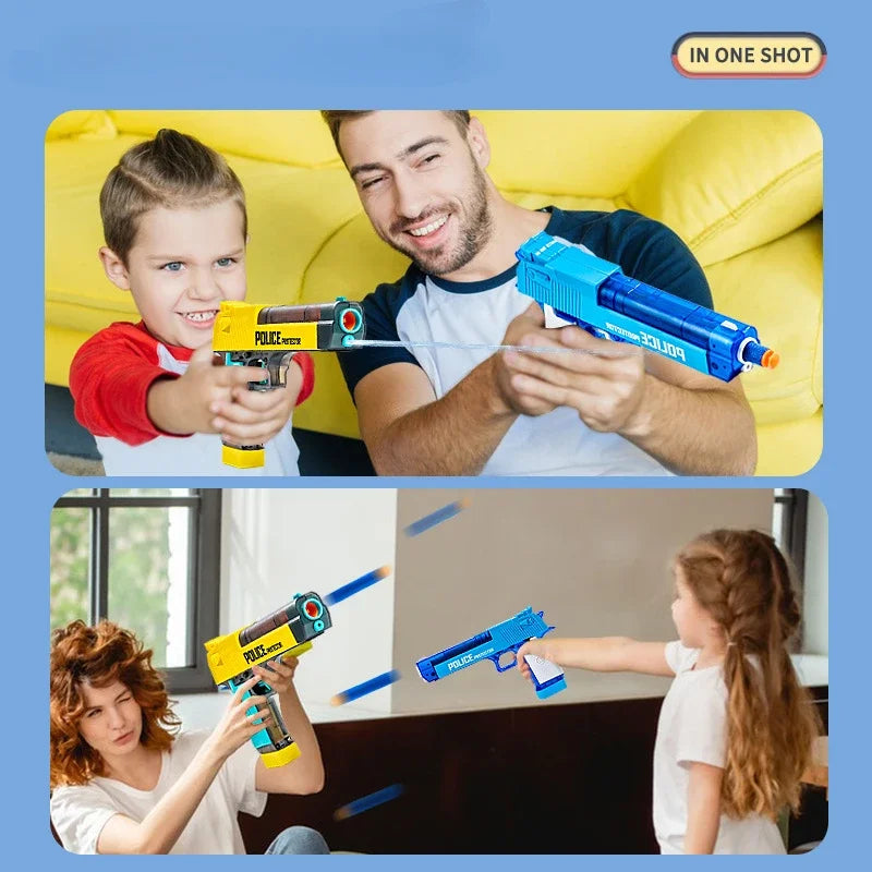 2 In 1 Soft Bullets & Water Gun Toy