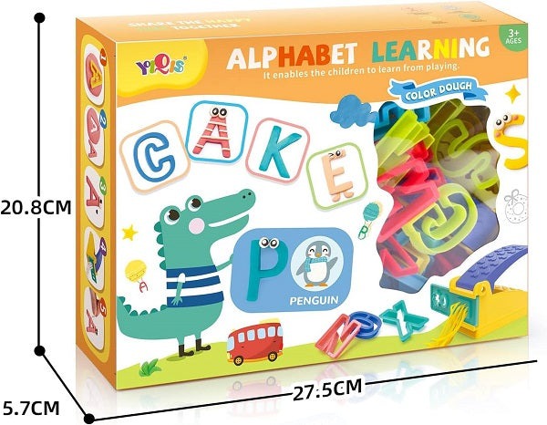 Alphabet Learning Clay Toy Set