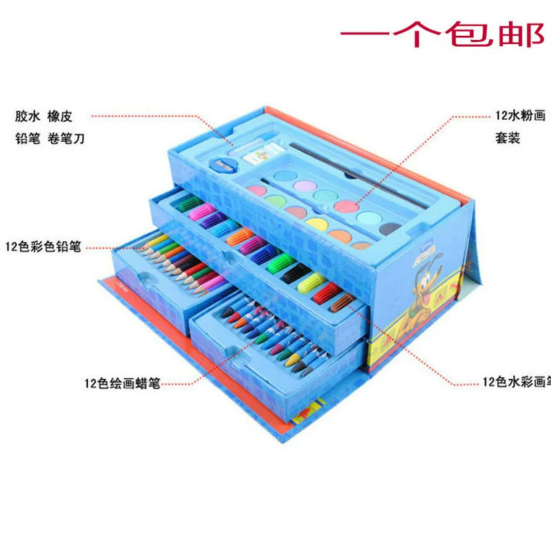 54Pcs Kids Drawing Set