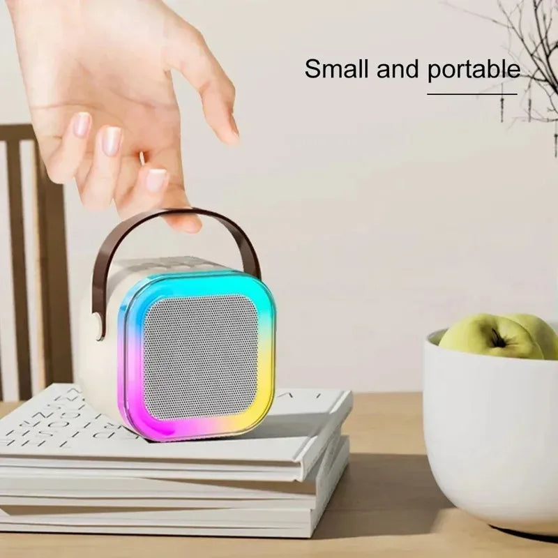 Portable Bluetooth Speaker With Wireless Mike